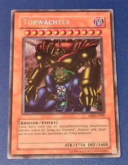 Torwachter # MRD-G000 Secret Rare Holo Metal Raiders 2002 YuGiOh DE Mint Vintage - Image 1