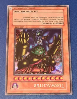 Torwachter # MRD-G000 Secret Rare Holo Metal Raiders 2002 YuGiOh DE Mint Vintage - Image 2