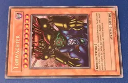 Torwachter # MRD-G000 Secret Rare Holo Metal Raiders 2002 YuGiOh DE Mint Vintage - Image 4