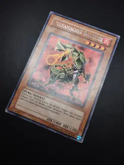 YUGIOH 2007 | VOLCANIC SLICER | FOTB-DE012 | GERMAN | RARE | VERY GOOD (MP) - Image 3