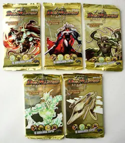 5x DUEL MASTERS EVO CRUSHINATORS OF DOOM DM 02 CARD GAME SEALED BOOSTER PACKS ! - Image 1