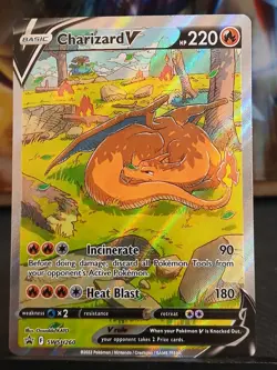 Charizard V SWSH260 SWSH: Sword & Shield Promo Pokemon Card - Image 2