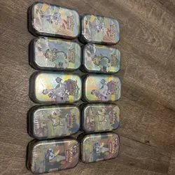 10xPokemon TCG: Galar Pals Mini Tin Contains 2 Booster Packs, Each with 10 Cards 820650807077 - Image 1