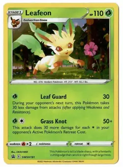 Leafeon SWSH191 SWSH: Sword & Shield Promo Cards Holo - Image 1