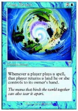 1x Mana Breach Light Play MTG Magic - Kid Icarus - - Image 1