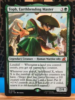 MTG - Toph, Earthbending Master. Avatar: the Last Airbender Eternal. Mythic. - Image 1
