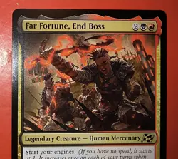 MTG, AETHERDRIFT: FAR FORTUNE, END BOSS RARE 0204, REGULAR, NM, DFT - Image 2