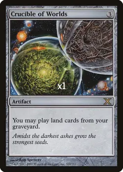MTG Core Set Tenth Edition 10E Crucible of Worlds VLP - Image 1