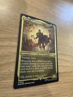 🇬🇧 MTG Assassin’s Creed - Eivor, Wolf-Kissed #235 Etched Foil Mythic Rare NM - Image 2