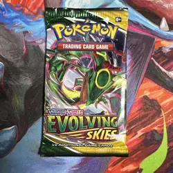 Pokemon - Evolving Skies Booster Pack (1)- Factory Sealed (2021) - Image 1