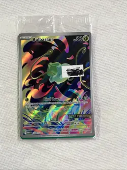 2025 Pokemon Mega Evolution Bulbasaur Stamped Promo Sealed 133/132 Free Shipping - Image 1