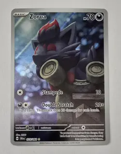 Pokemon TCG Zorua Shrouded Fable 075/064 SFA Illustration Rare IR Full Art NM/MT - Image 1