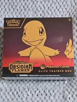Pokemon Center Obsidian Flames Elite Trainer Box Sealed - Image 1