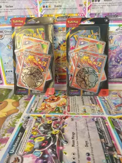 Pokemon TCG: Mega Evolution Phantasmal Flames Single Pack Blister Blaziken. - Image 1