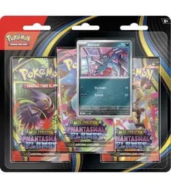 Pokemon TCG: Phantasmal Flames 3 Pack Triple Blister Sneasel Promo - In Hand ✅ - Image 1