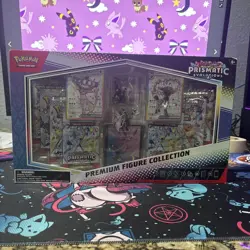 POKEMON TCG Prismatic Evolutions Premium Figure Collection ✅ In hand ✅ Sealed ✅ - Image 1