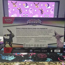 POKEMON TCG Prismatic Evolutions Premium Figure Collection ✅ In hand ✅ Sealed ✅ - Image 2
