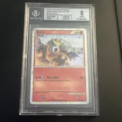 2010 Pokemon HGSS Black Star Promos Entei Holo #HGSS20 BGS 8 - Image 1