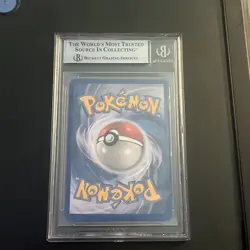 2010 Pokemon HGSS Black Star Promos Entei Holo #HGSS20 BGS 8 - Image 4