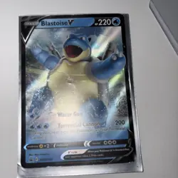 Blastoise V SWSH101 Black Star Promo Pokemon Sword & Shield Ultra Rare NM - Image 3