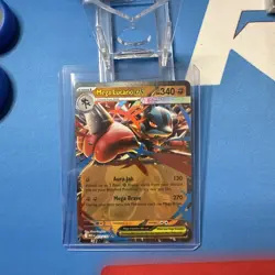 Mega Lucario EX 77/132 - Double Rare - Pokemon Mega Evolution - Near Mint - Image 1