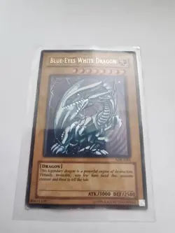 Yu-Gi-Oh Blue-Eyes White Dragon SDK-E001 Ultra Rare Unlimited Edition MP/HP - Image 2