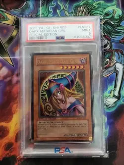 2005 Yugioh - Dark Magician Girl RDS-ENSE2 Special Edition | PSA 9 - Image 1