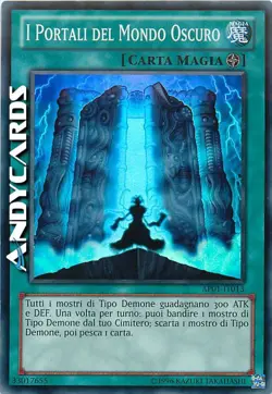 I PORTALI DEL MONDO OSCURO (The Gates Of Dark World) Super R • AP01 IT013 YUGIOH - Image 1