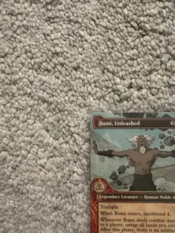MTG ~ Bumi, Unleashed (Showcase) ~ Avatar: The Last Airbender NM / Mint - Image 2