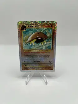 Pokemon TCG Legendary Collection Kabuto Trading Card 48/110 Reverse Holo - NM - Image 1