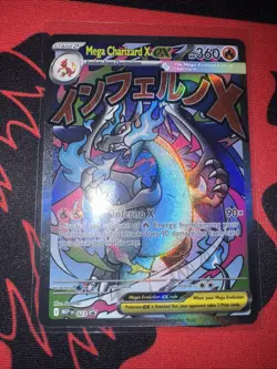 Mega Charizard x Ex 23 Promo Pokemon Card Near Mint Condition - Image 2