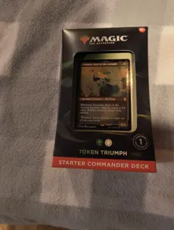 Magic the Gathering MTG Starter Commander Deck: Token Triumph New - Image 1