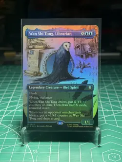Wan Shi Tong Librarian Mythic Borderless FOIL NM - Magic MTG TLA #0320 - Image 1
