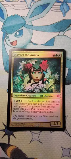 Mayael The Anima Shards of Alara Holo Near Mint English MTG - Image 1