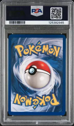 1999 POKEMON FOSSIL #4 DRAGONITE-HOLO PSA 7 - Image 2