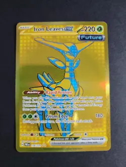 Iron Leaves ex (Hyper Rare) 176/131 Pokemon Prismatic Evolutions - Image 1