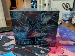 SEALED Pokemon Center Phantasmal Flames ETB - Image 1