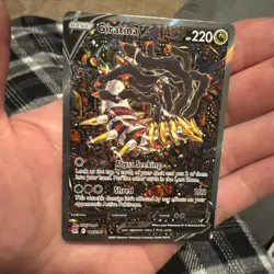 Pokemon TCG Giratina v 186/196 2022 Lost Origin Alt Full Art Mint/Nm Condition - Image 3