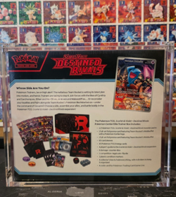 Destined Rivals - Pokemon Center Stamped ETB - w/ Acrylic Case - Image 2