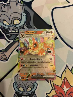 Flareon ex PRE 014/131 Play! Pokemon Prize Pack Series 7 Prismatic Evolutions - Image 3
