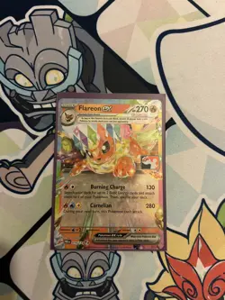 Flareon ex PRE 014/131 Play! Pokemon Prize Pack Series 7 Prismatic Evolutions - Image 4