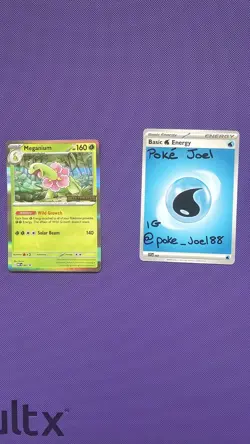 Maganium MEP 001, Mega Evolution Prerelease Stamped Promos, Pokemon Tcg Mep001 - Image 3