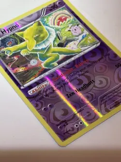 Hypno 51/122 Reverse Holo Rare Trippy Cute Rainbow CLEFAIRY Artwork Pokemon NM - Image 3