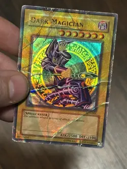 Yugioh Dark Magician SDY-006 Ultra Rare Unlimited DMG Holo Bleed - Image 5