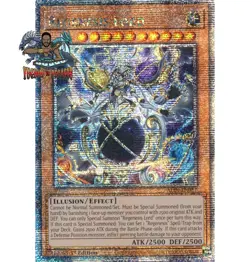 Yugioh! 1x Regenesis Lord ALIN-EN017 Quarter Century Secret Rare 1st Ed NM - Image 1
