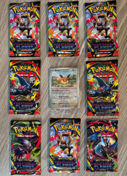 x8 Packs Pokemon Mega Evolution-Phantasmal Flames Bundle - 8 Packs / 48 Cards - Image 1