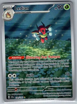 Ledian - 144/142 SV07: Stellar Crown - Pokemon Card - NM - Image 1