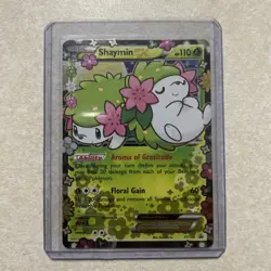 Pokemon TCG Shaymin EX XY148 XY Generations Black Star Promo Holo Card - Image 1