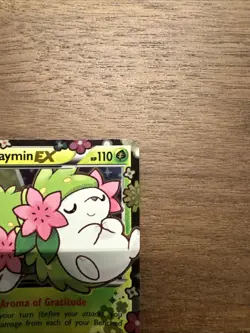 Shaymin Pokemon TCG XY Roaring Skies Full Art Card XY148 Promo Holo Rare - Image 2