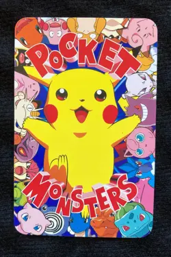 Pokemon Card Japanese Squirtle Green Televi-kun Magazine appendix Vintage - Image 2